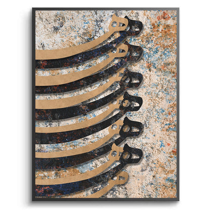 Patina & Calligraphy - Fine Art