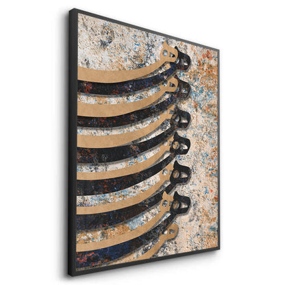 Patina & Calligraphy - Fine Art