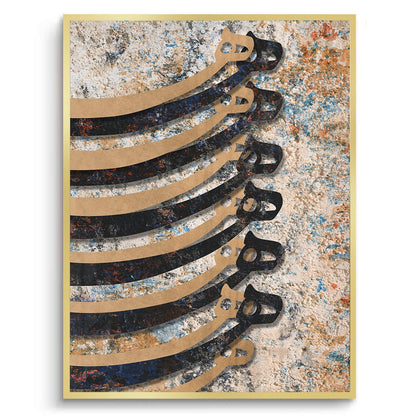 Patina & Calligraphy - Fine Art