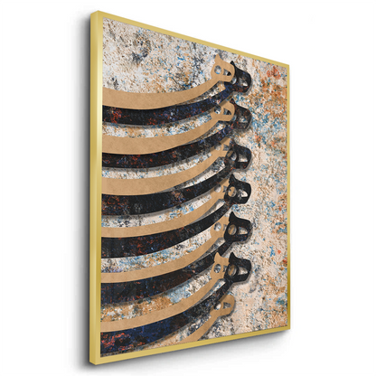 Patina & Calligraphy - Fine Art