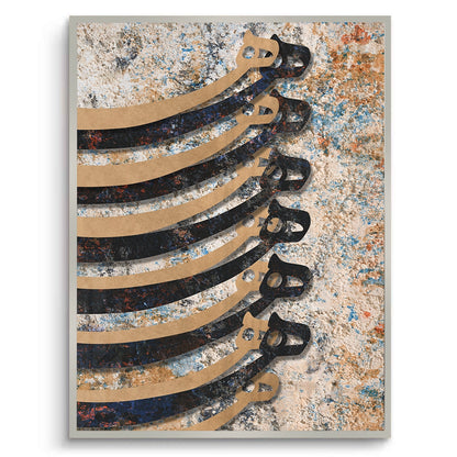 Patina & Calligraphy - Fine Art