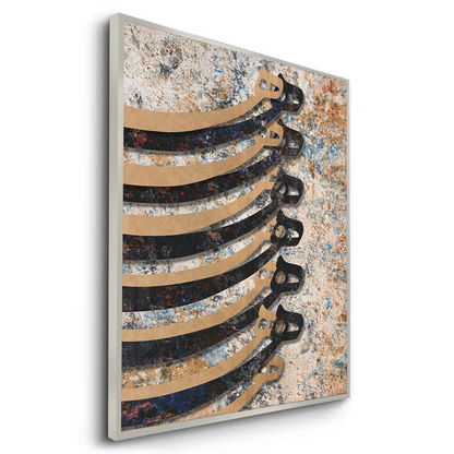 Patina & Calligraphy - Fine Art