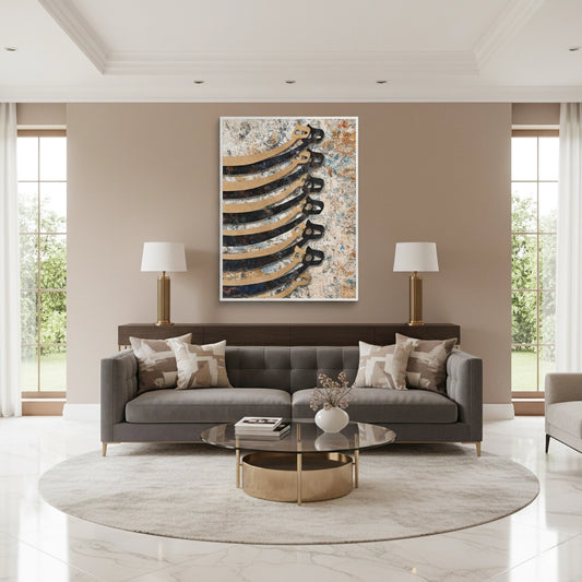 Patina & Calligraphy - Fine Art