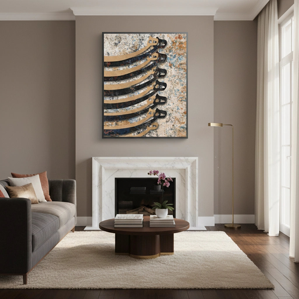 2Patina & Calligraphy - Fine Art