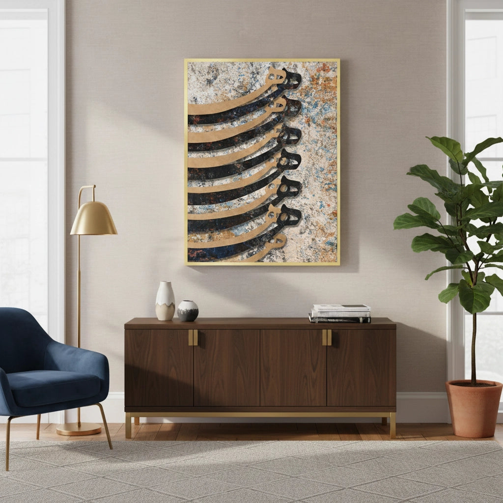 2Patina & Calligraphy - Fine Art