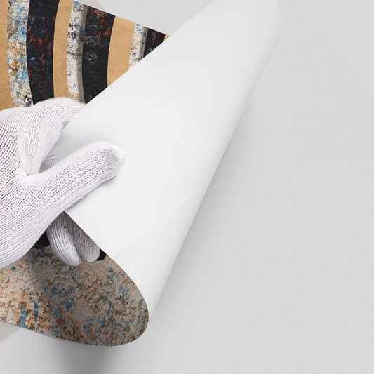 Patina & Calligraphy - Poster