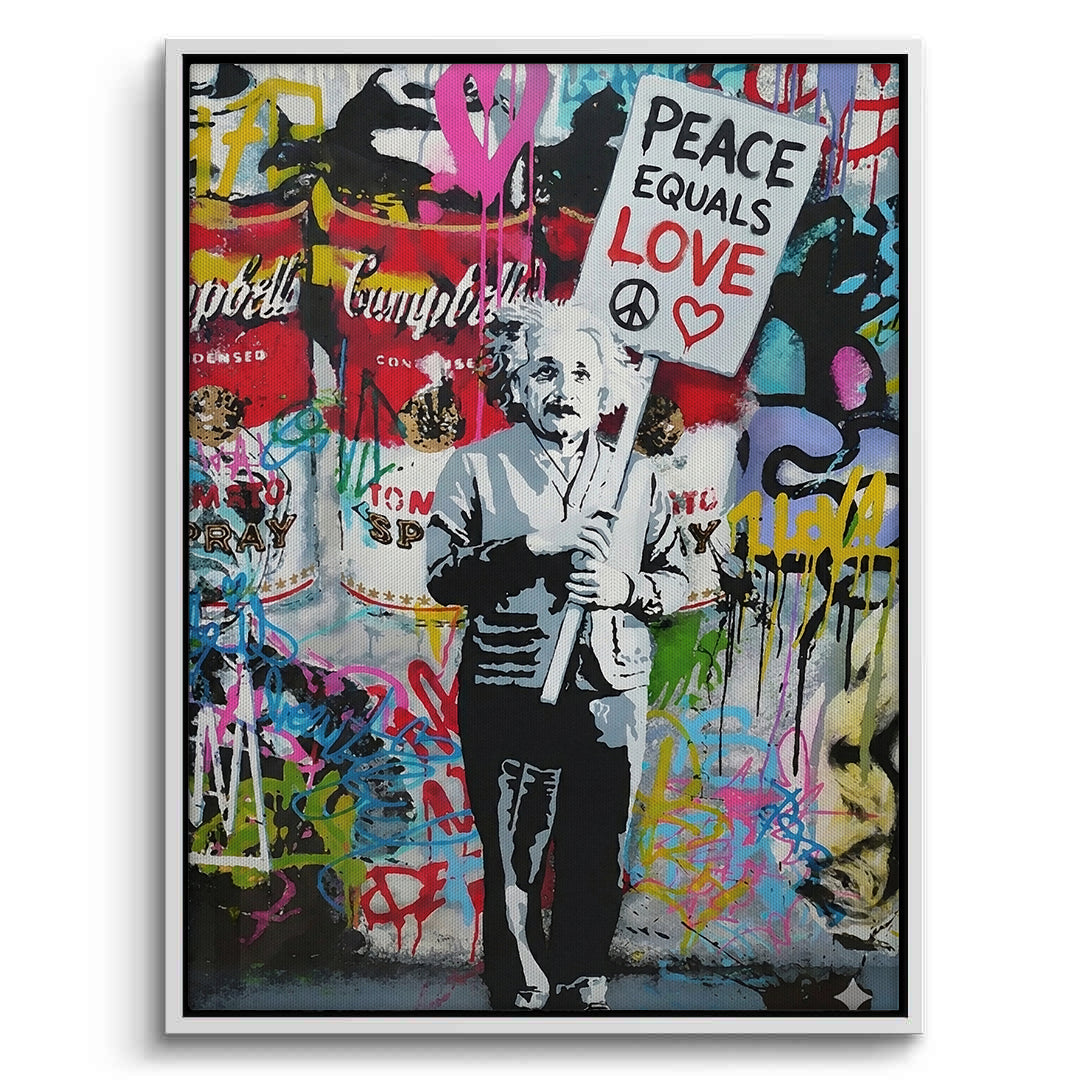 2Peace Equals Love - Canvas