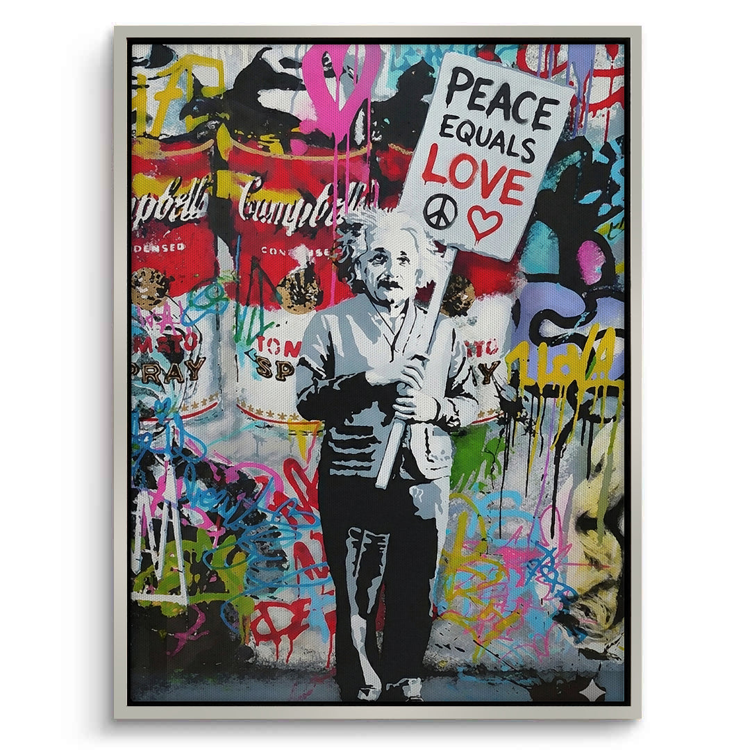 2Peace Equals Love - Canvas