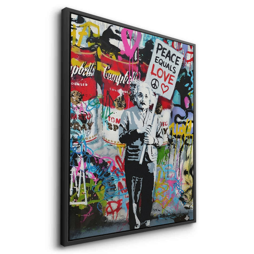 2Peace Equals Love - Canvas