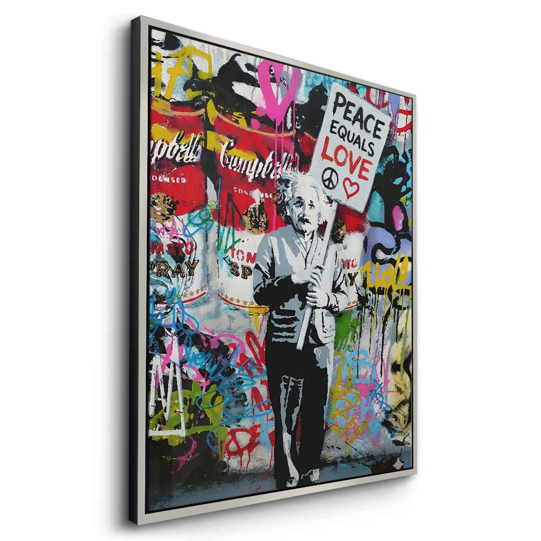2Peace Equals Love - Canvas