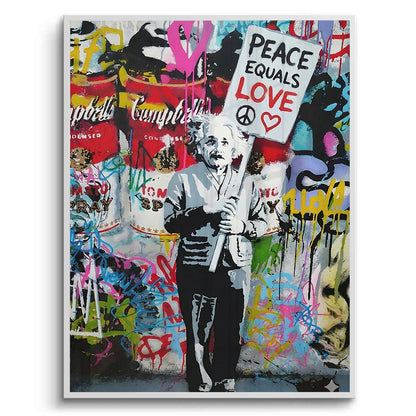 Peace Equals Love - Fine Art