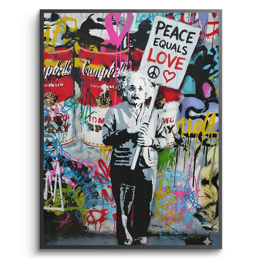2Peace Equals Love - Fine Art