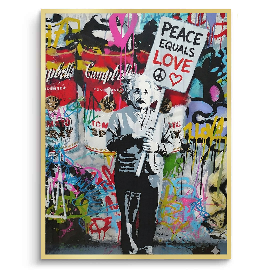 2Peace Equals Love - Fine Art