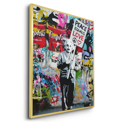 Peace Equals Love - Fine Art