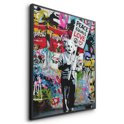 Peace Equals Love - Fine Art