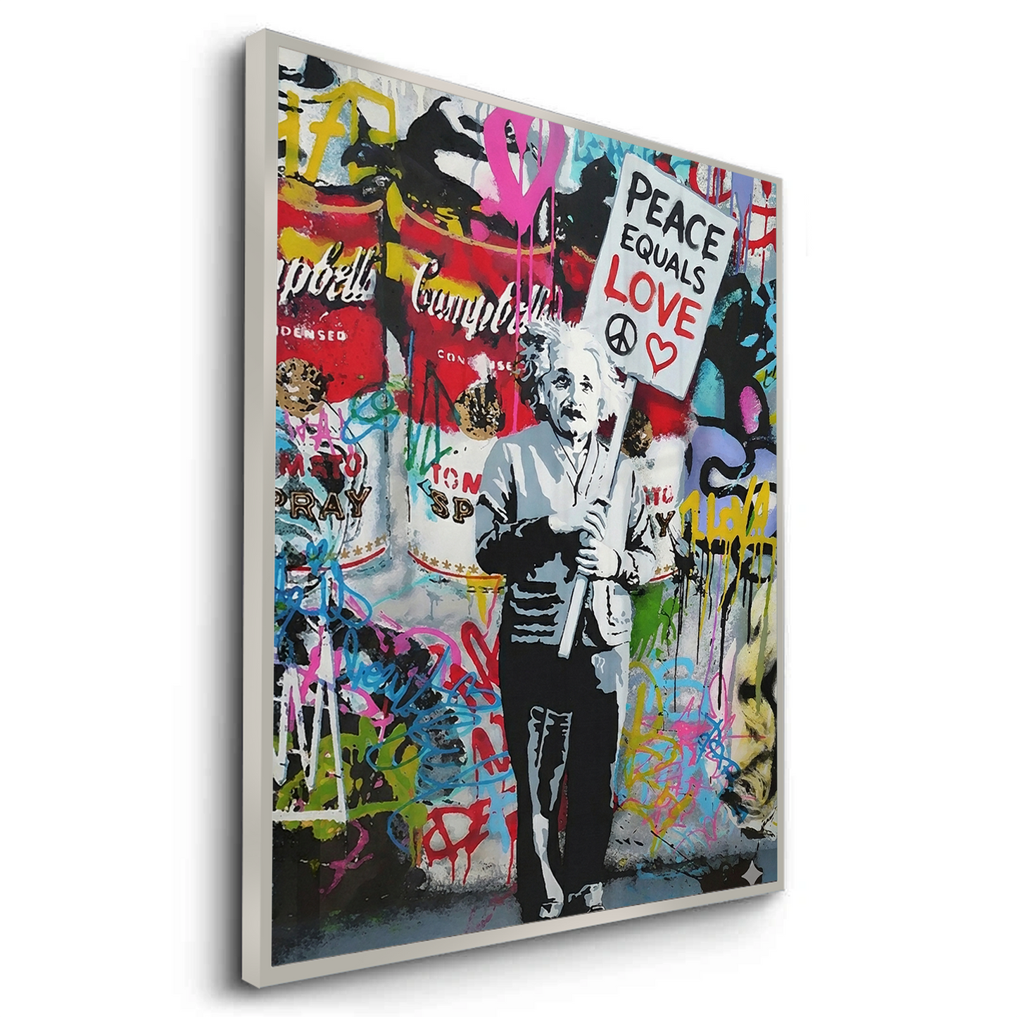 2Peace Equals Love - Fine Art