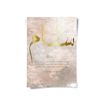 Peace, Patience, Love Set of 3 - Poster