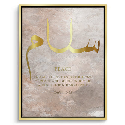 Peace, Patience, Love Set of 3 - Canvas