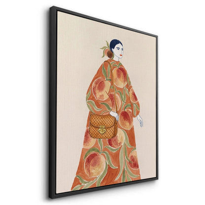 Peach Dress - Canvas