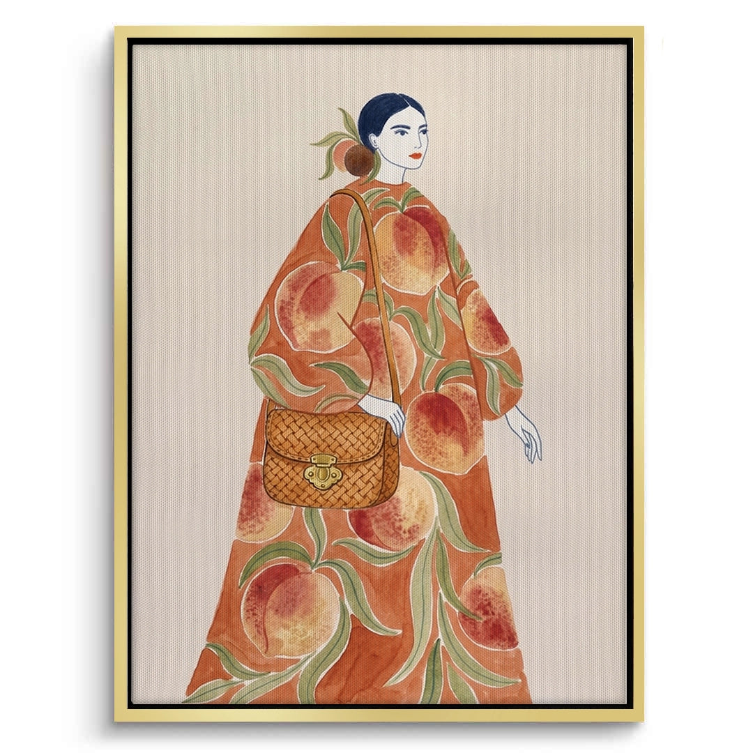 2Peach Dress - Canvas