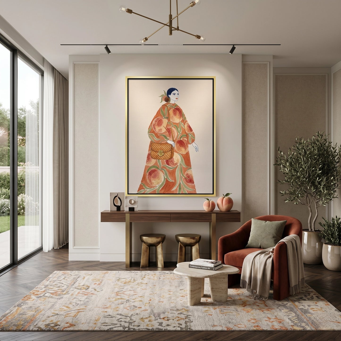 2Peach Dress - Canvas