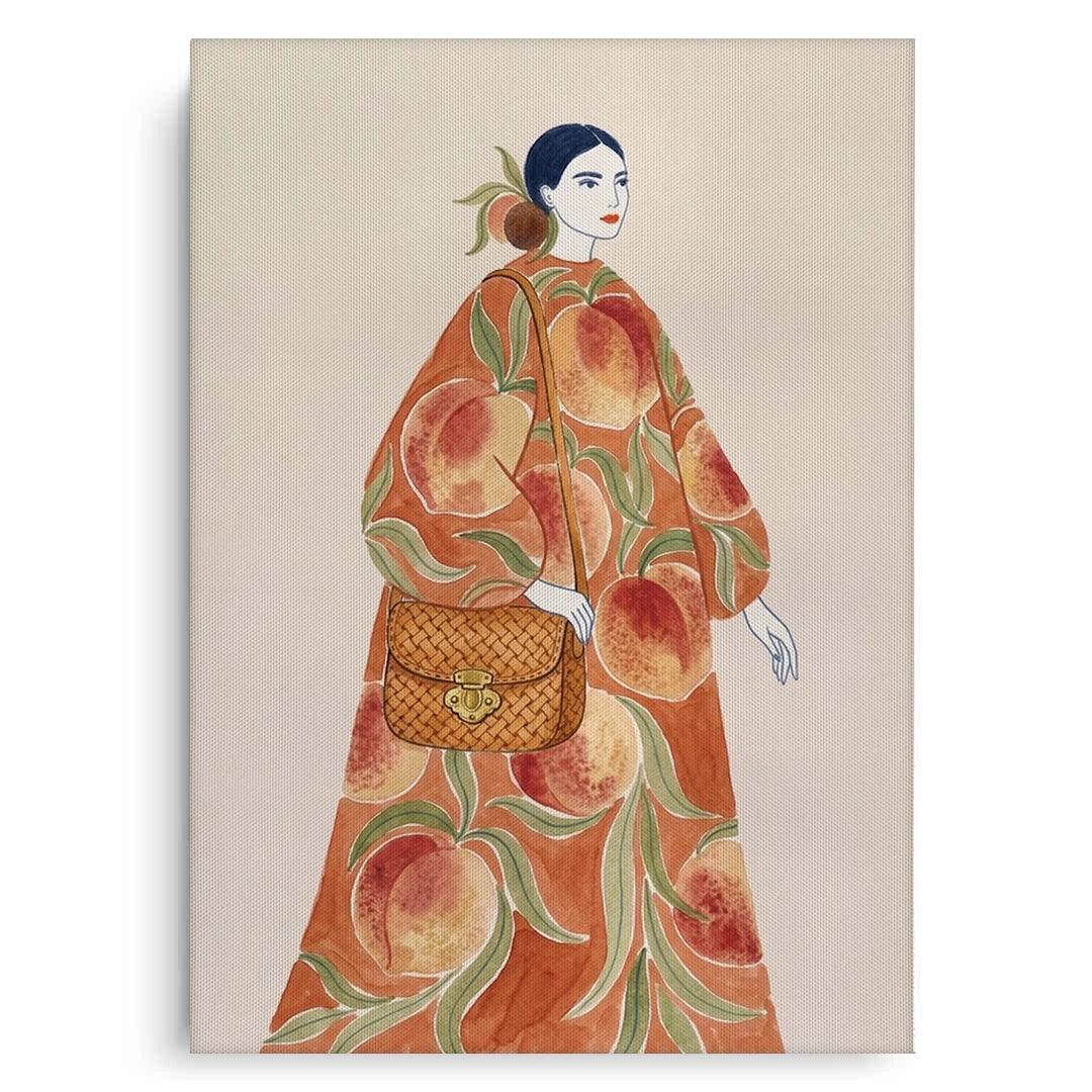 2Peach Dress - Canvas