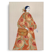 Peach Dress - Canvas