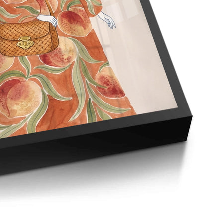 Peach Dress - Fine Art