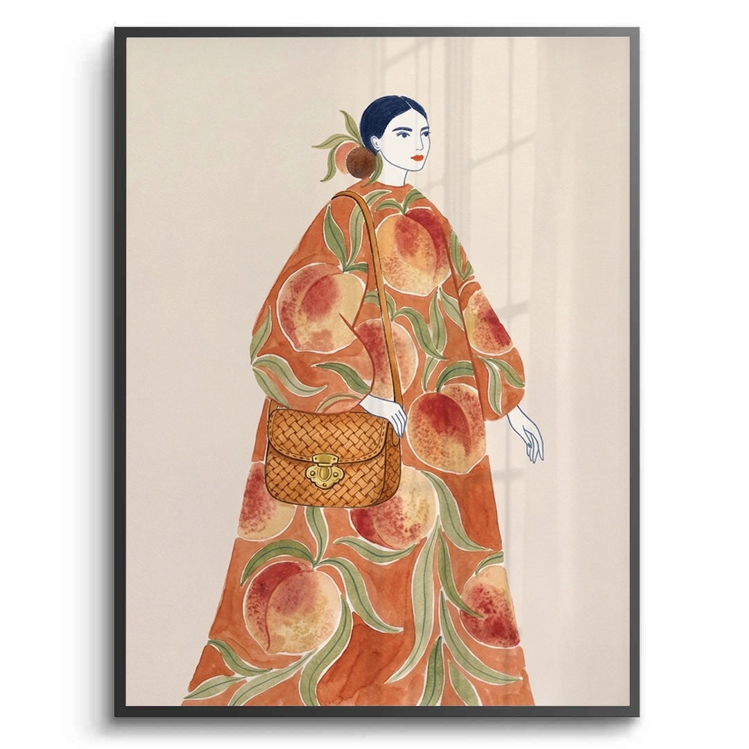 2Peach Dress - Fine Art