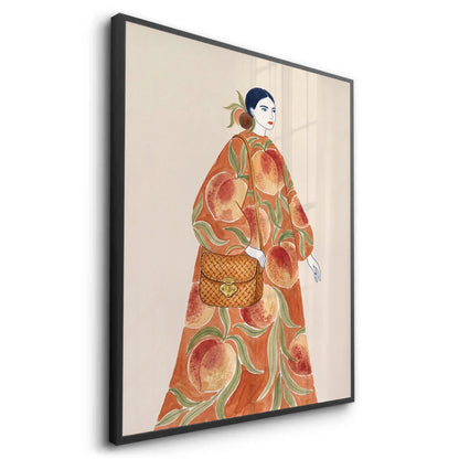 Peach Dress - Fine Art