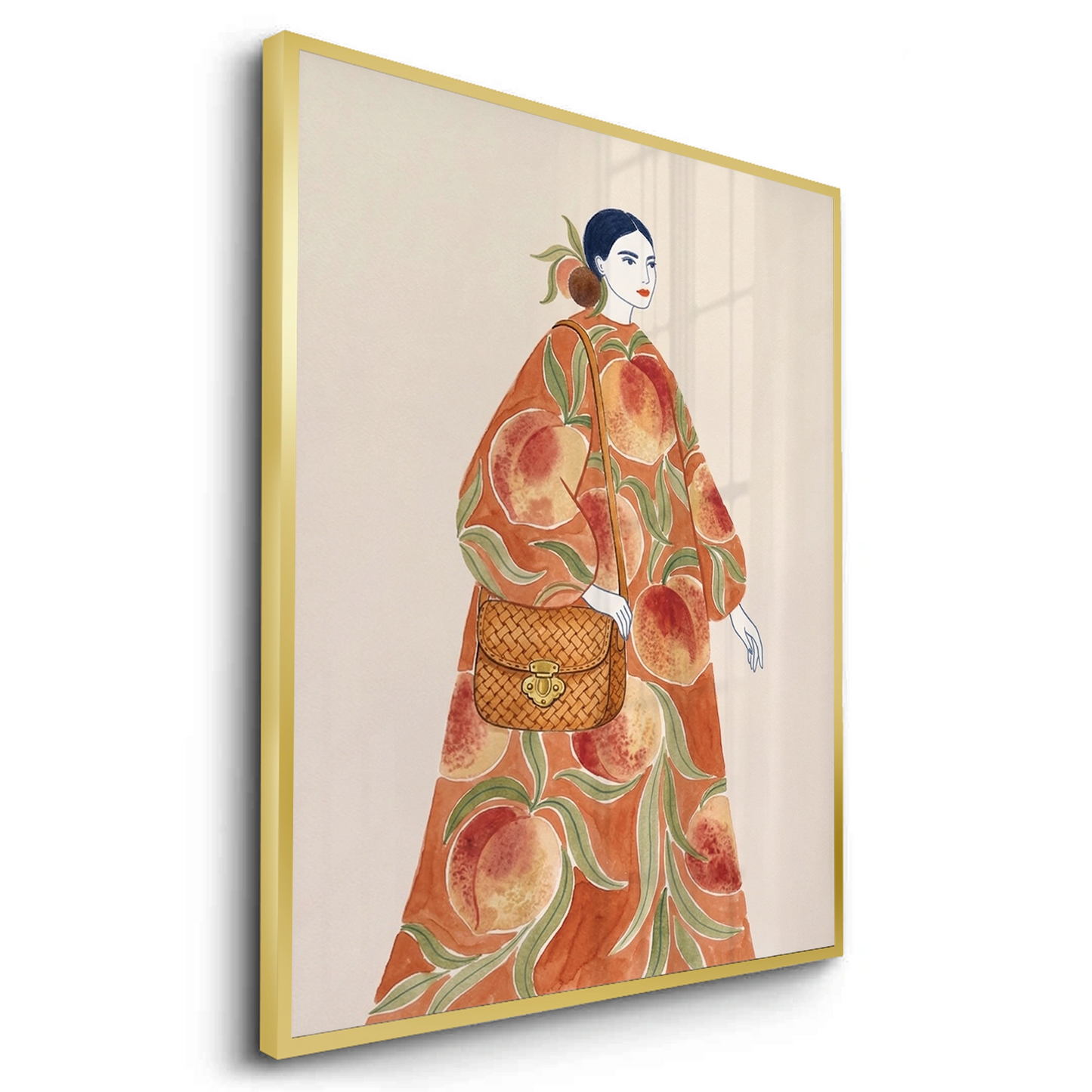 2Peach Dress - Fine Art