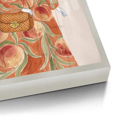 Peach Dress - Fine Art