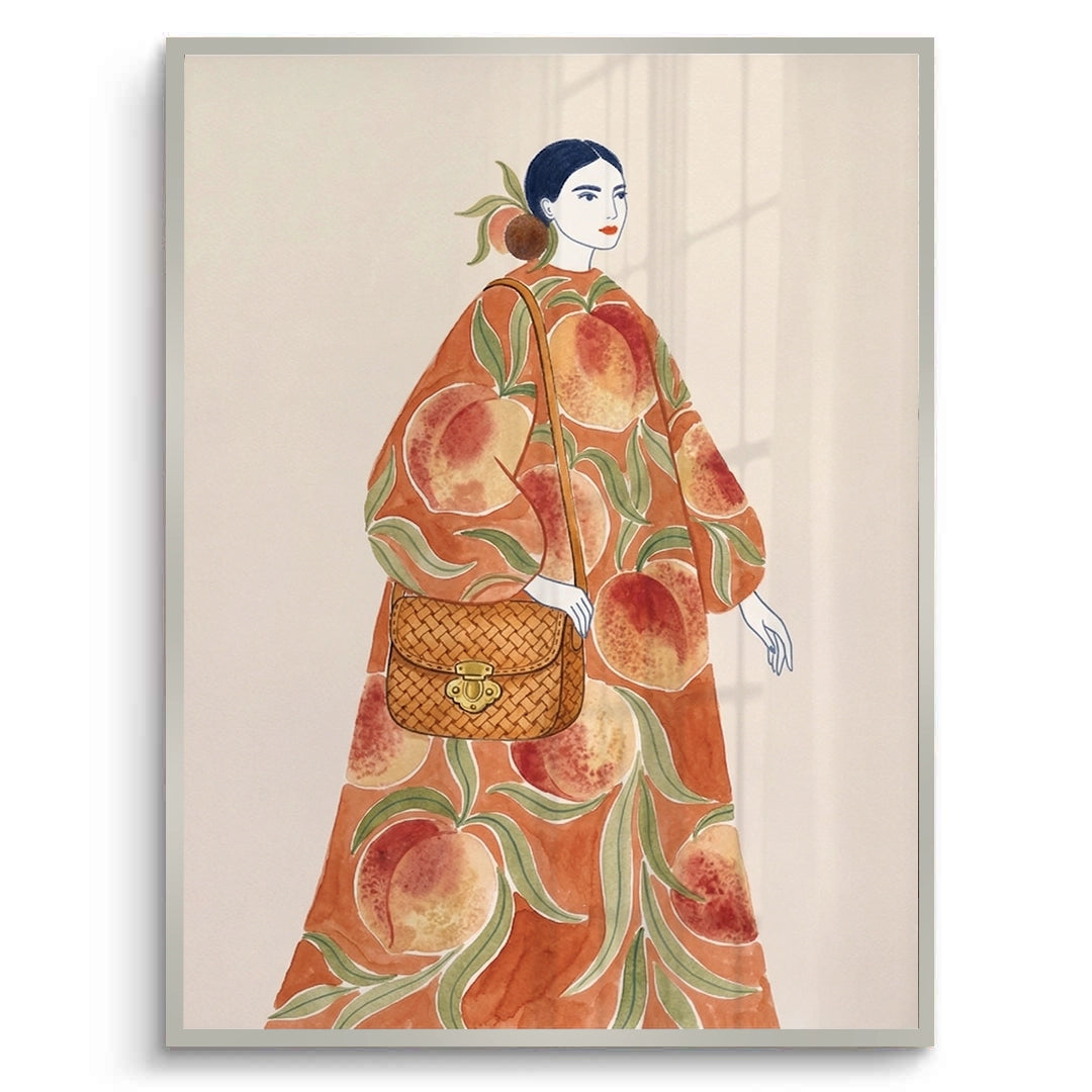 2Peach Dress - Fine Art