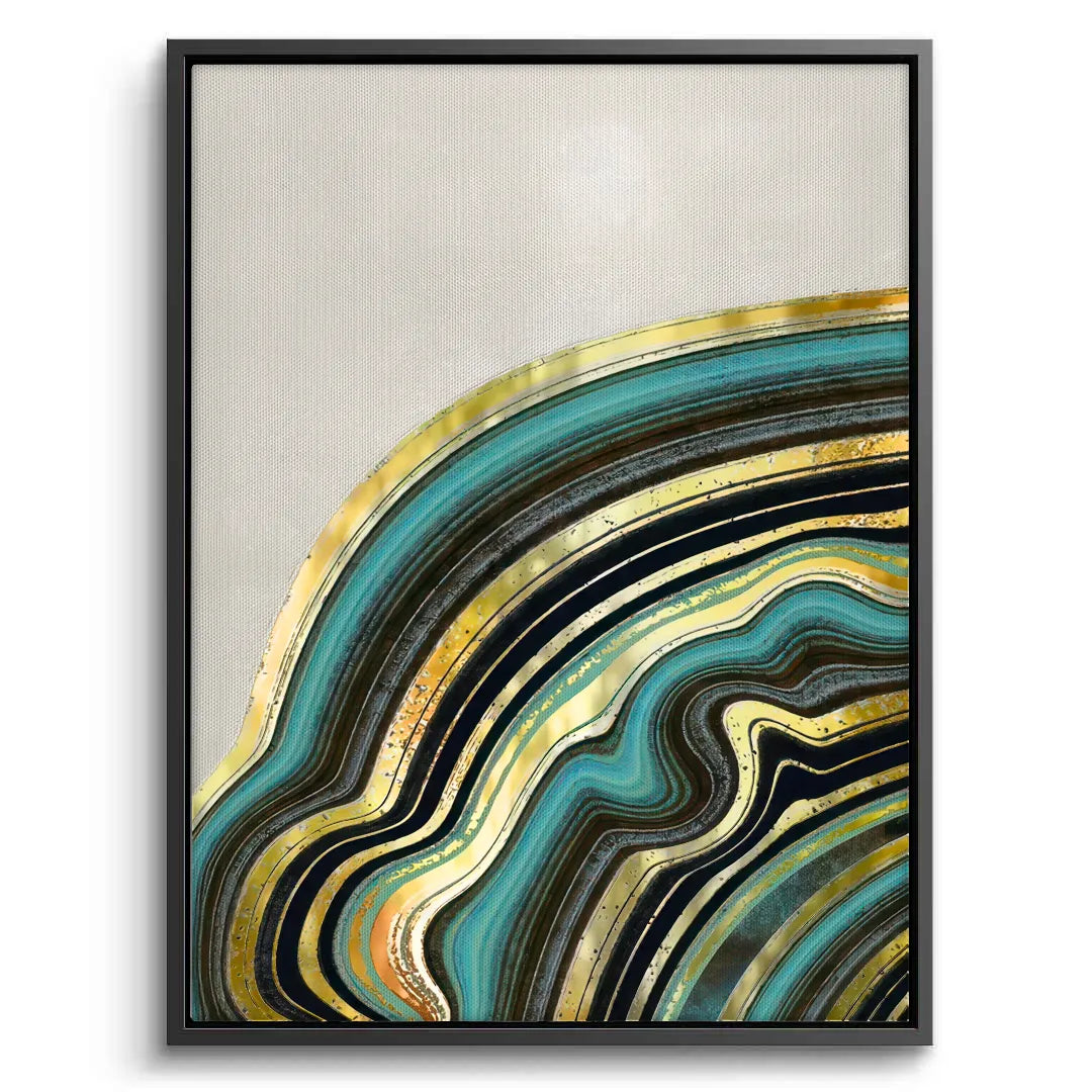 2Peacock Vein Set of 2 - Canvas