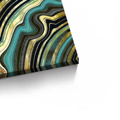 Peacock Vein Set of 2 - Canvas