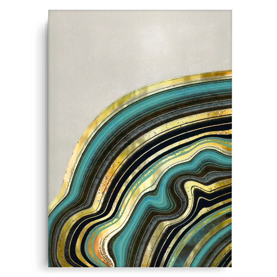 2Peacock Vein Set of 2 - Canvas