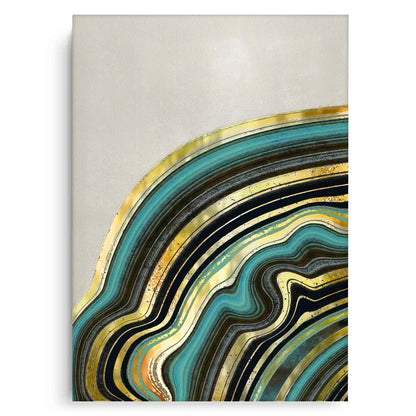 Peacock Vein Set of 2 - Canvas