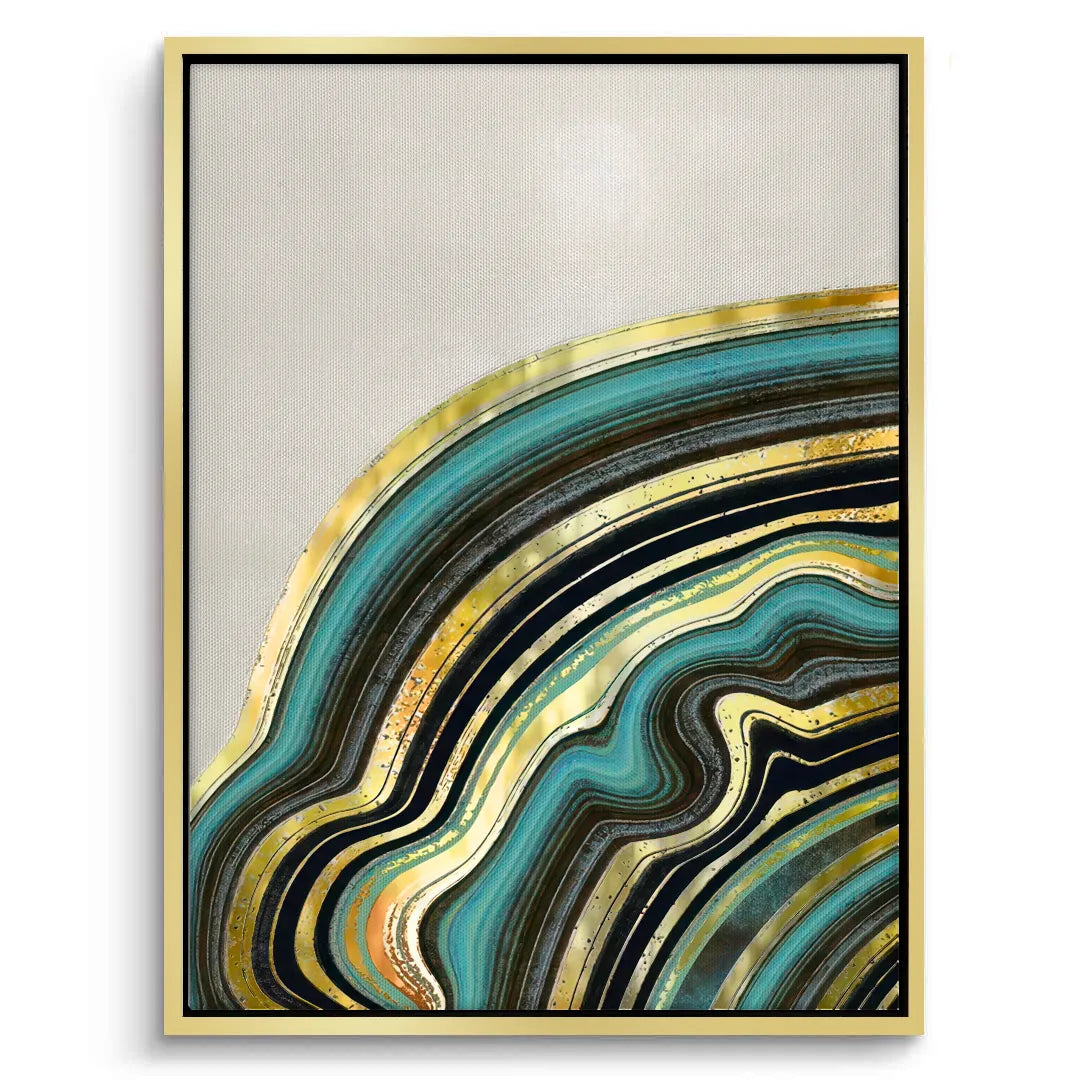 Peacock Vein Set of 2 - Canvas - Jasmineart.ae