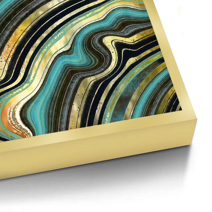 Peacock Vein Set of 2 - Fine Art