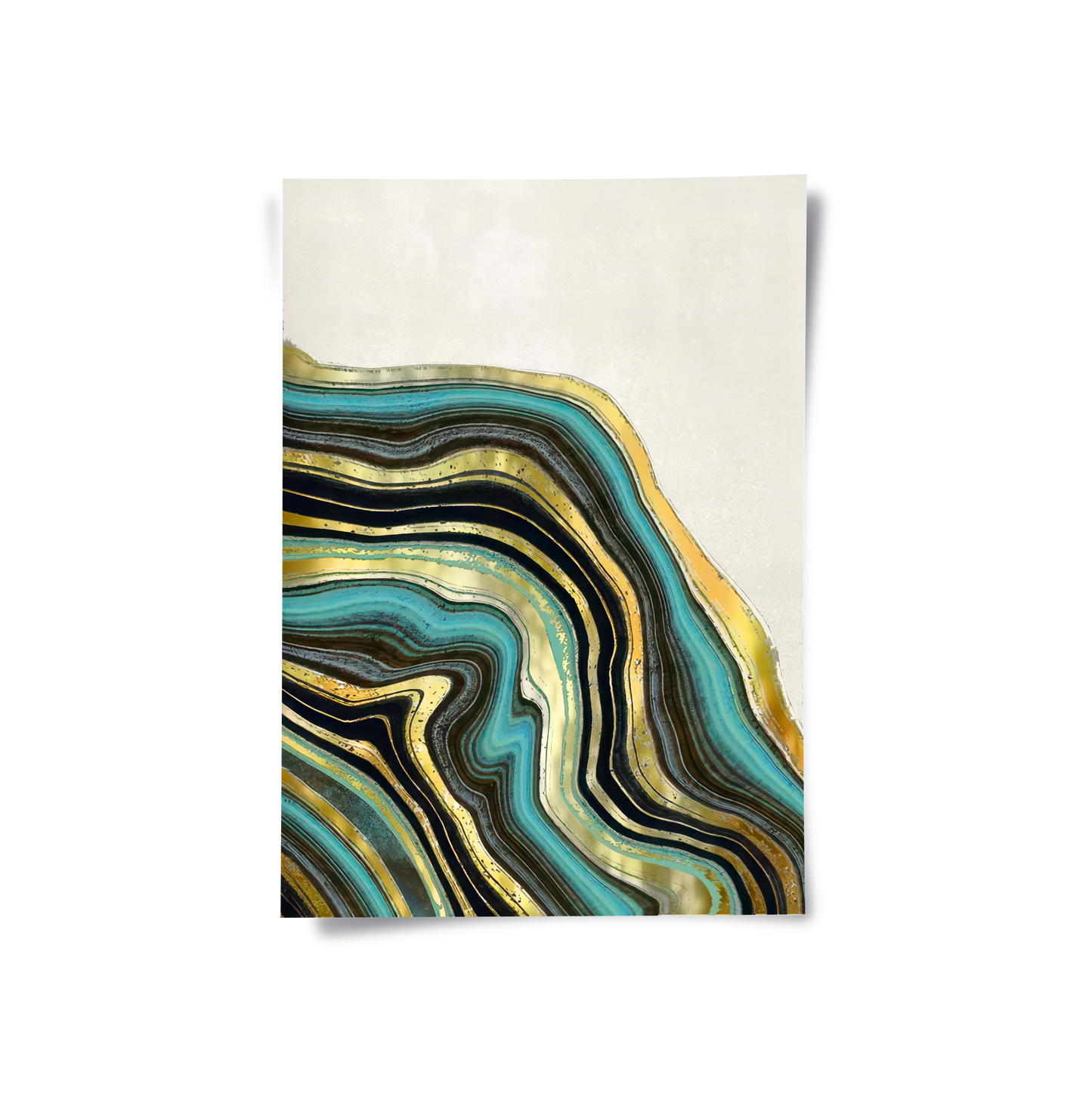 2Peacock Vein Set of 2 - Poster