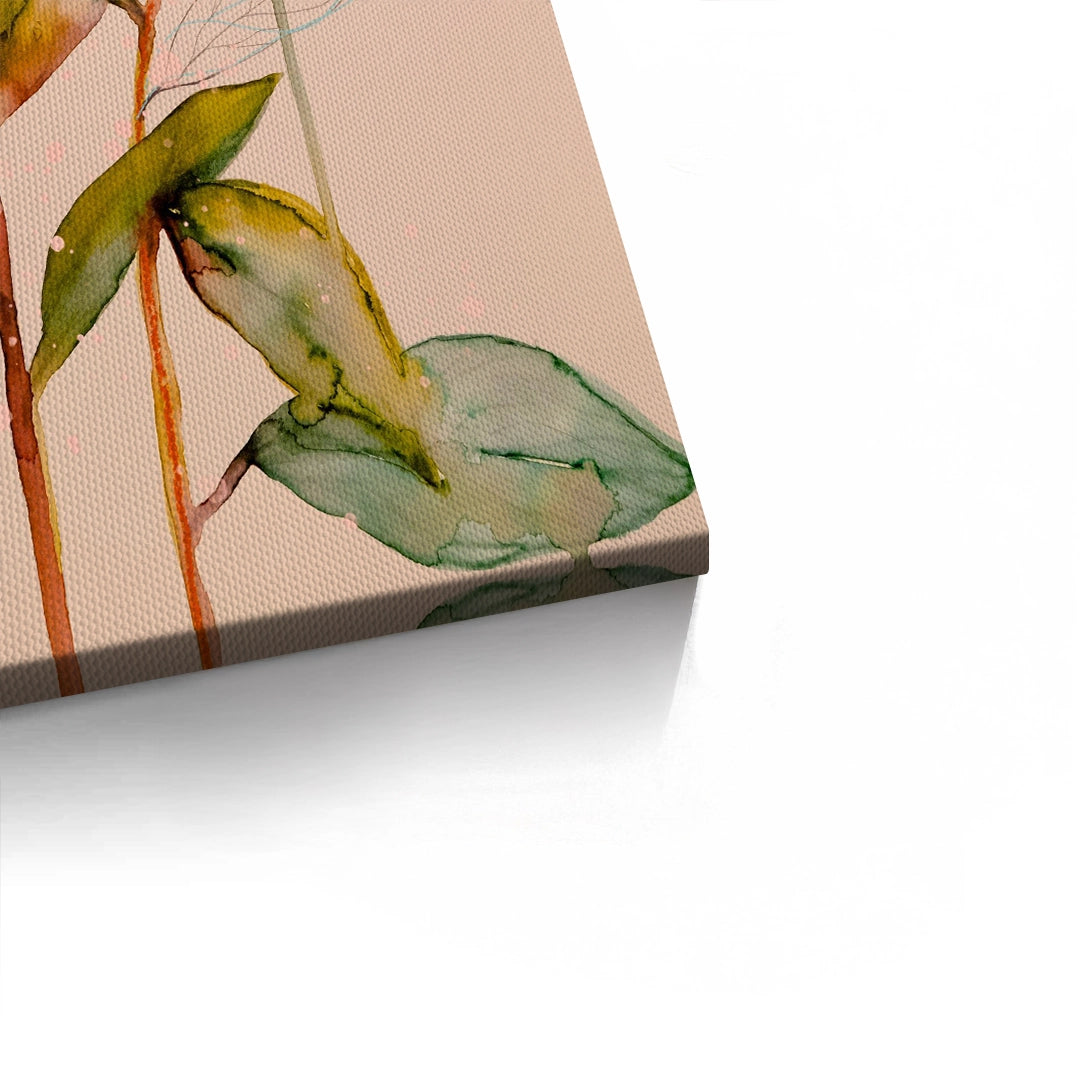 2Pink Peony - Canvas