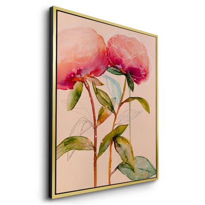 Pink Peony - Canvas