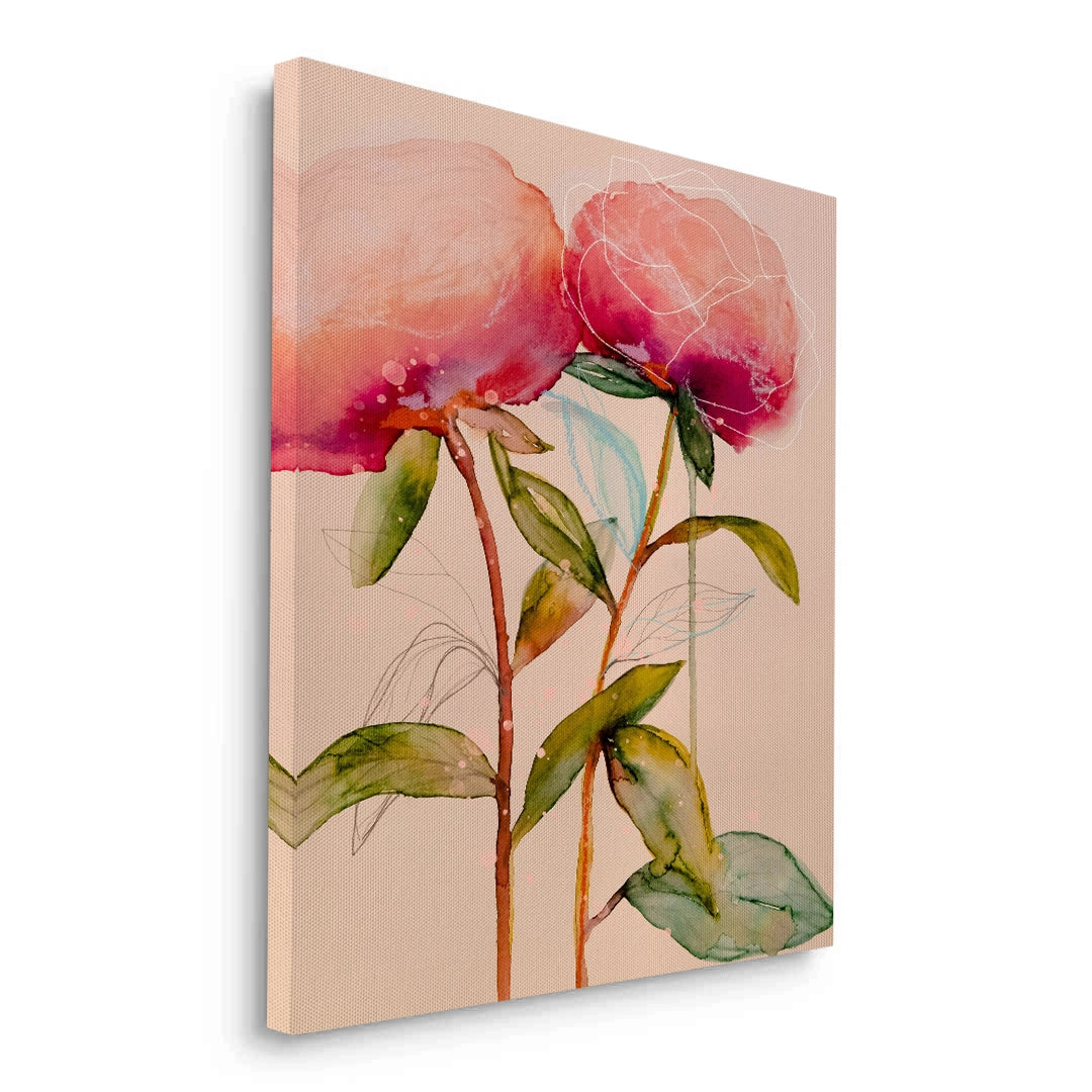 2Pink Peony - Canvas