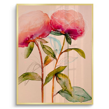 Pink Peony - Fine Art