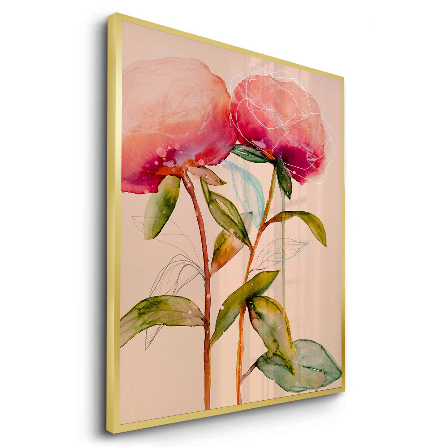 2Pink Peony - Fine Art
