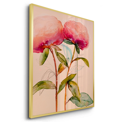 Pink Peony - Fine Art