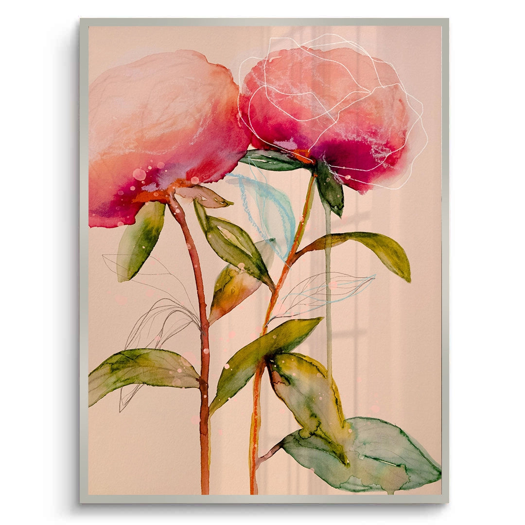 2Pink Peony - Fine Art