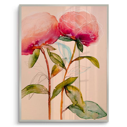 Pink Peony - Fine Art