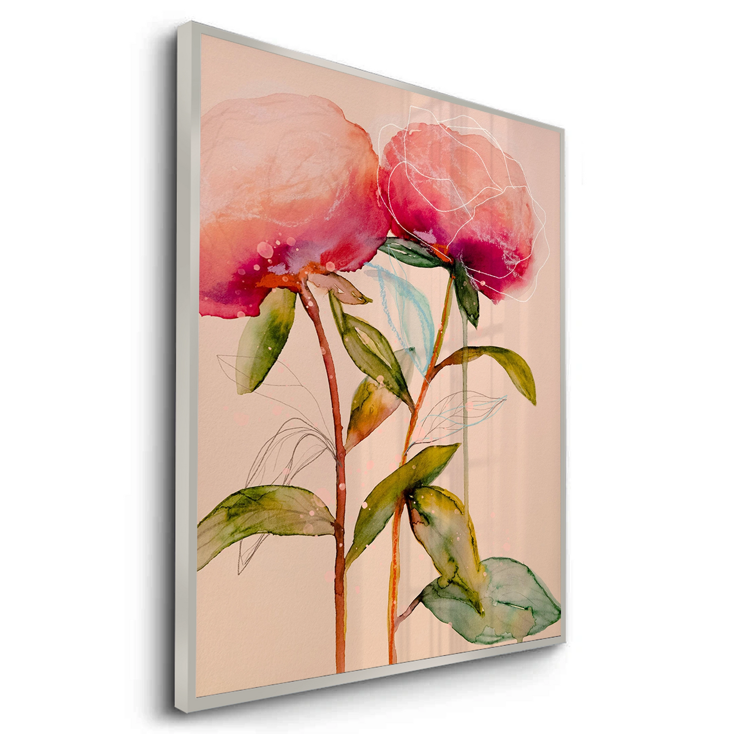 2Pink Peony - Fine Art