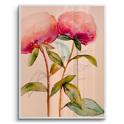 Pink Peony - Fine Art